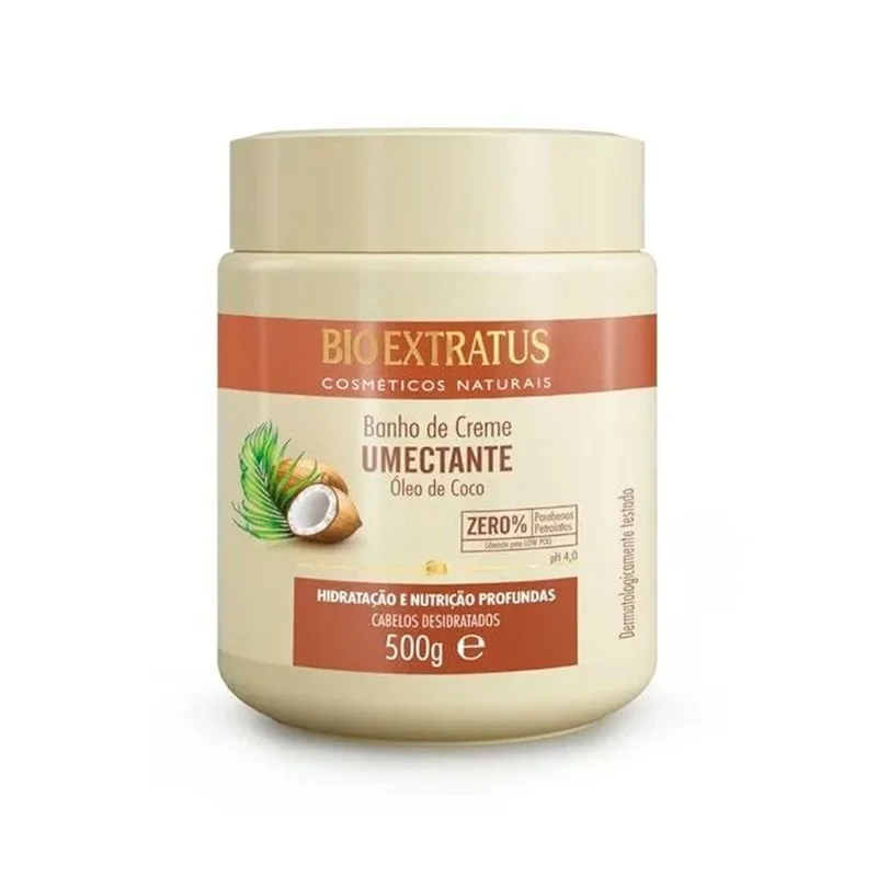 Máscara De Tratamento Bio Extratus Umectante Óleo de Coco 500g