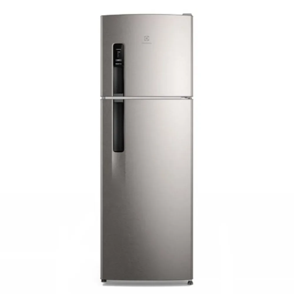 Refrigerador Electrolux Duplex Frost Free Inverter 380L com Alarme de Porta Aberta e Autosense IF41S Inox 110V