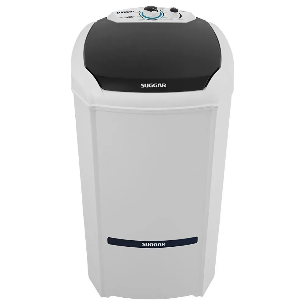 Tanquinho Suggar LE20 Lavamax Eco 20kg Lavadora Superior com 6 Programas Branco 110V