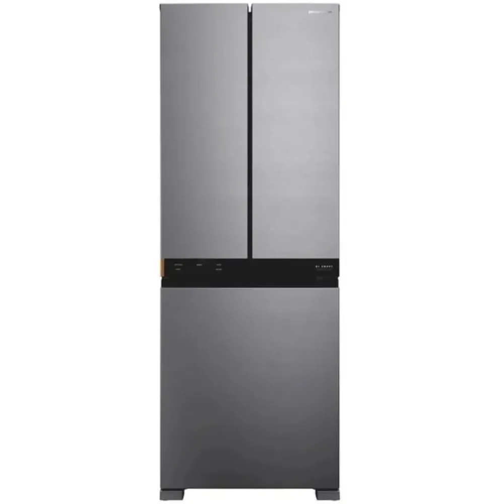 Geladeira Brastemp French Door Frost Free B= Smart 486L Xpert Inverter +Fresh Space Safe Power BRO78AKXNA Inox Bivolt