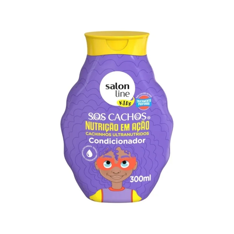 Condicionador Salon Line SOS Cachos Kids Nutrição em Ação 300ml