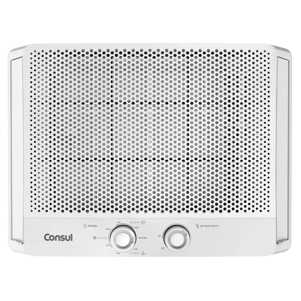 Ar Condicionado Janela Consul Convencional 7500 BTUS Frio Branco Design Moderno Classe a CCB07FB