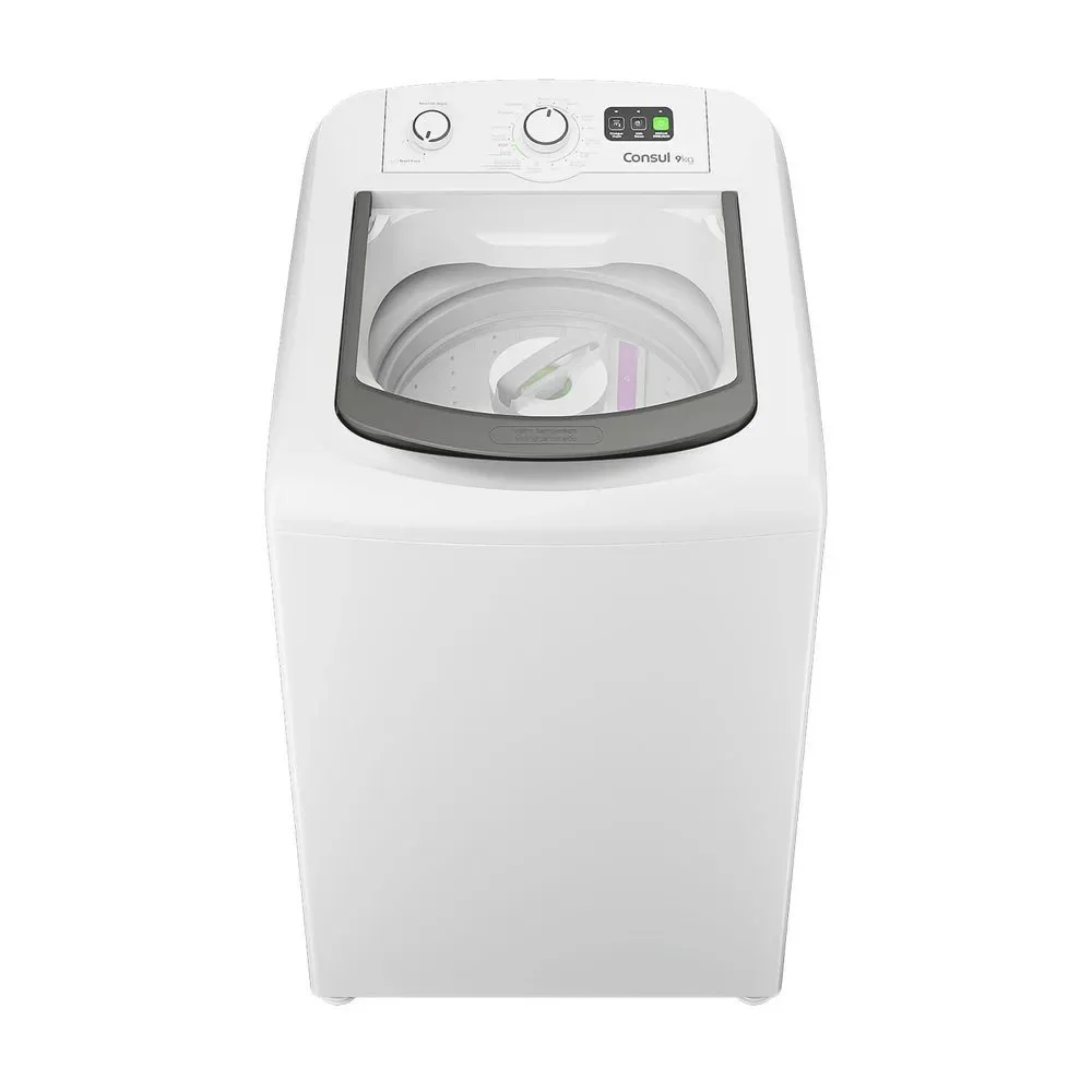 Máquina De Lavar Consul 9kg Branca Com Dosagem Econômica CWM09AB 110V
