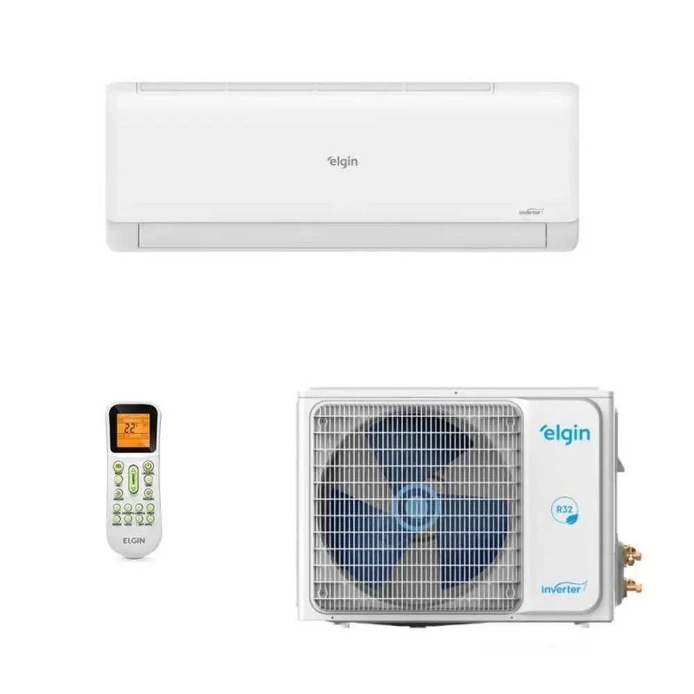 Ar Condicionado Split Hi Wall Elgin Eco Inverter Ii Wi-fi 9000 BTUS Quente-Frio 220V 45HJQI09C2WC