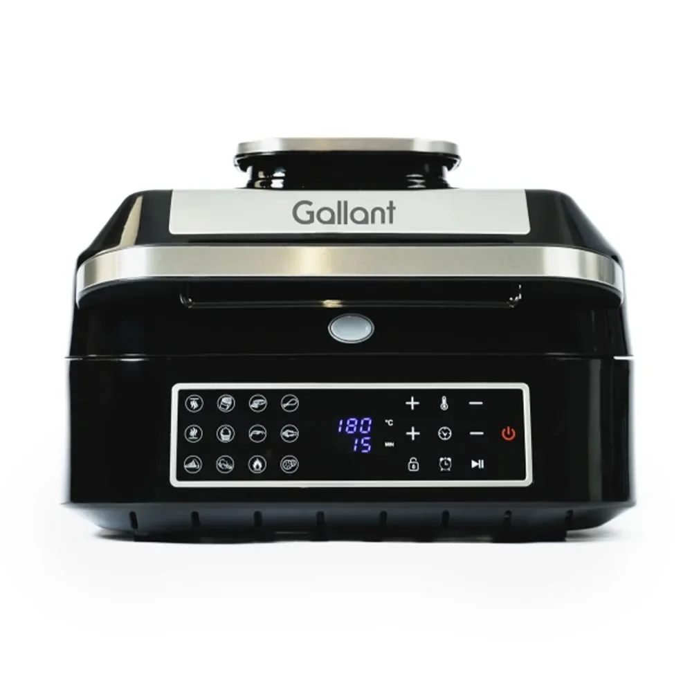 Fritadeira Elétrica Air Fryer 12 Em 1 Barbecue Gallant 6,5L One-Touch GFE06 (GFE06BTA-PT)