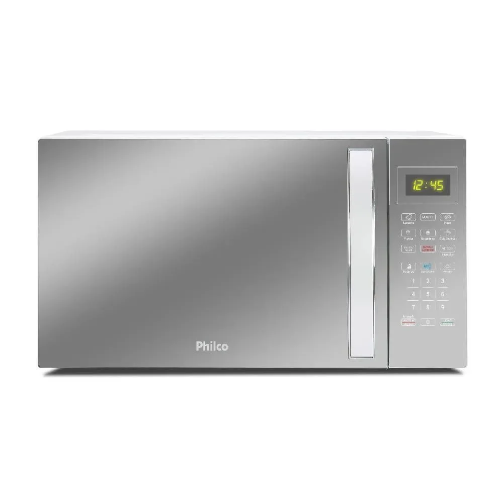 Micro-Ondas Philco Espelhado/Branco 33L 127V PMO38E