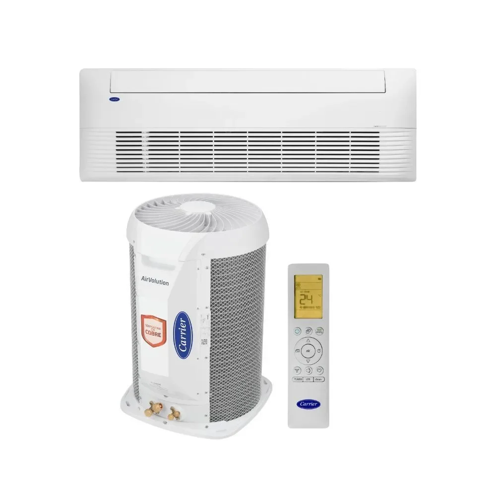 Ar Condicionado Split Cassete 1 Via Carrier 18000 BTUs Frio Inverter 220V R32 (38TVCF18515MC)