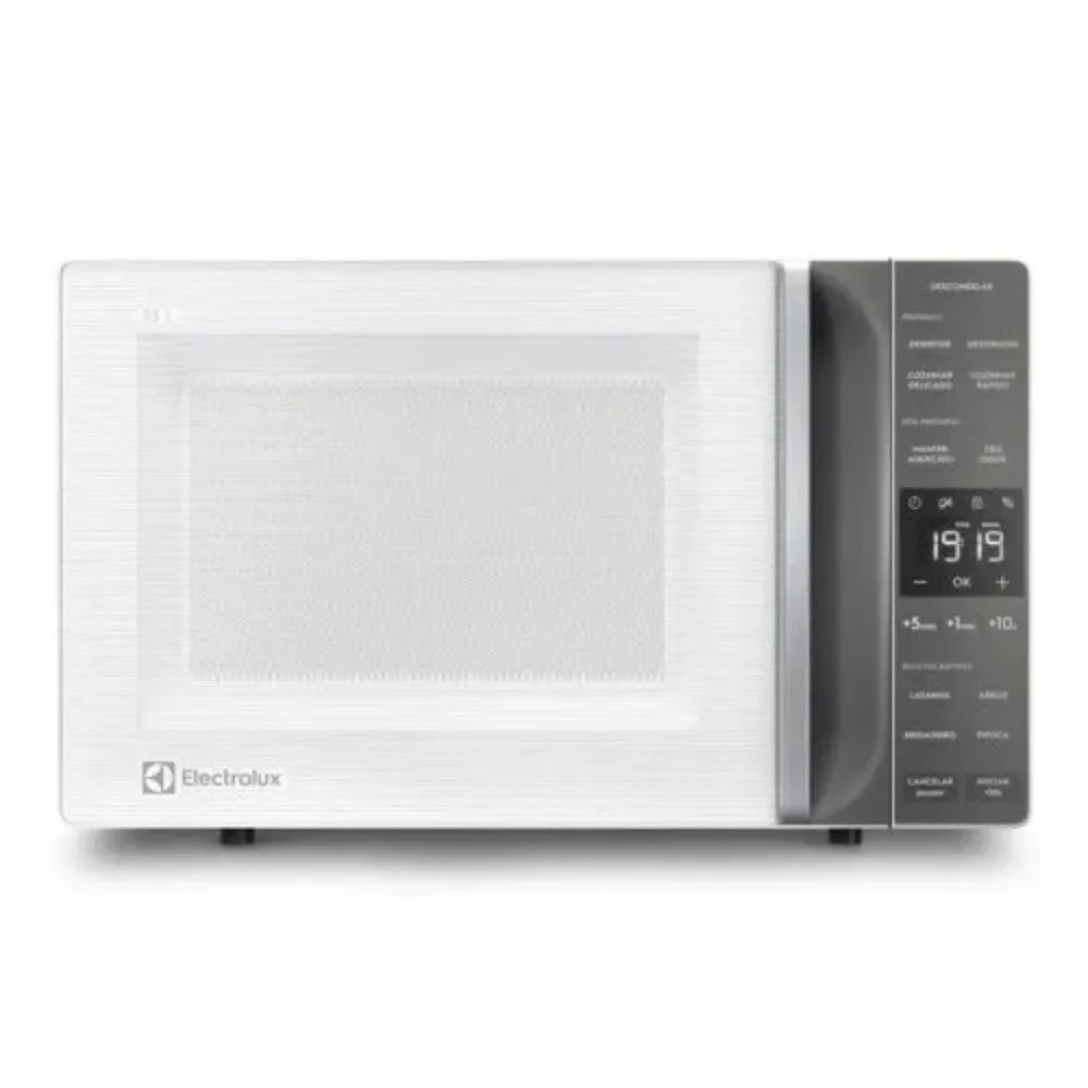 Forno Micro-ondas Bancada Electrolux ME23S 23L 1100W Painel Inteligente Prata 110V