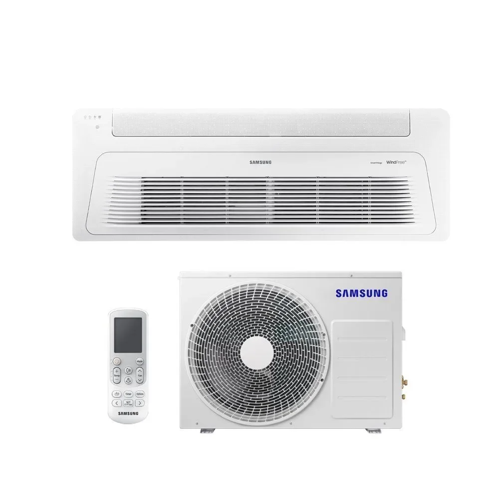 Ar Condicionado Split Cassete 1 Via Samsung Wind Free 24000 BTUs Quente e Frio Inverter 220V R410A (AC024DXADKG/AZ)
