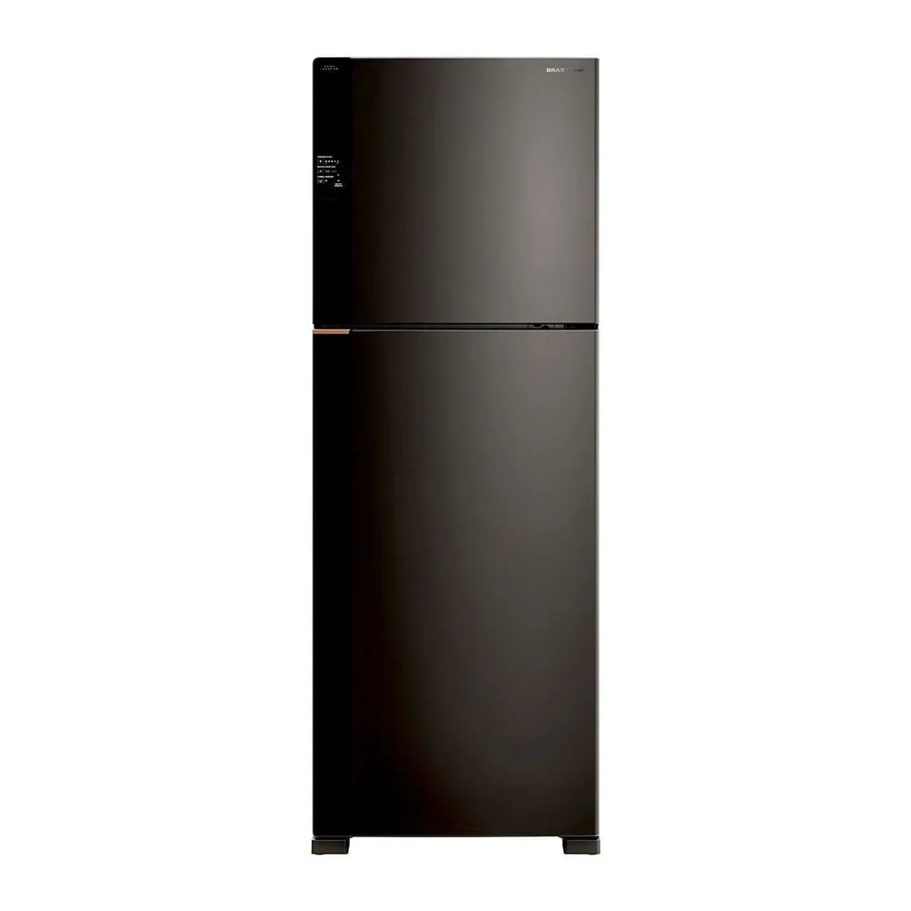 Geladeira Brastemp Duplex Frost Free Inverter 512L com Fresh Space e Protein BRM62AE Black Inox Bivolt