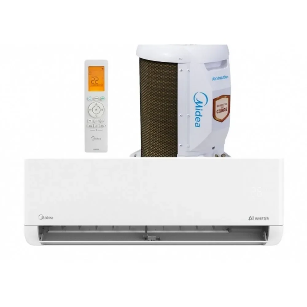 Ar Condicionado Split Midea AI ECOMASTER Inverter 9000 BTUS Frio 220V 42EZVCA09M5