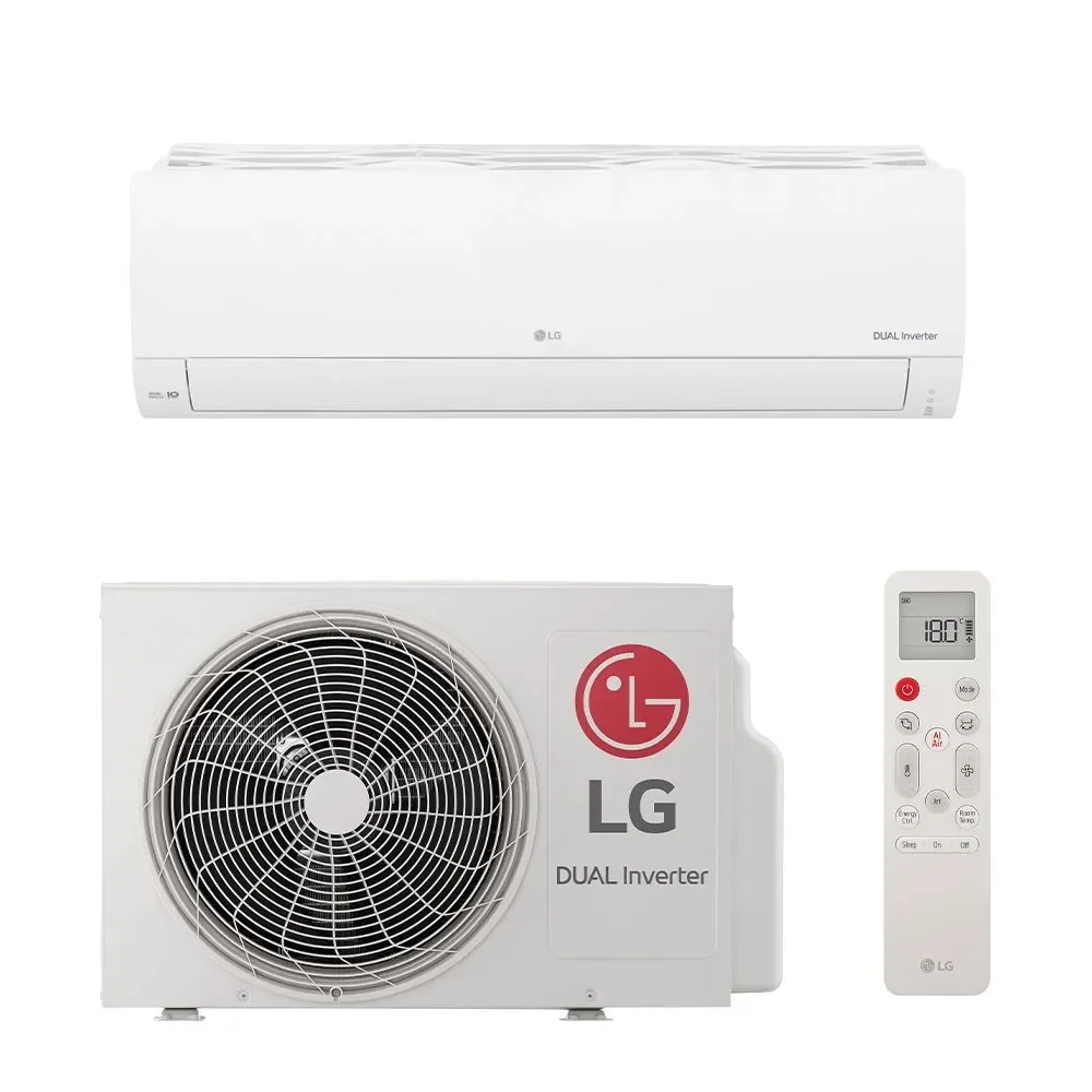 Ar Condicionado Split LG DUAL Inverter AI Voice 12000 BTUs Frio 127V S3-Q12JA31Q