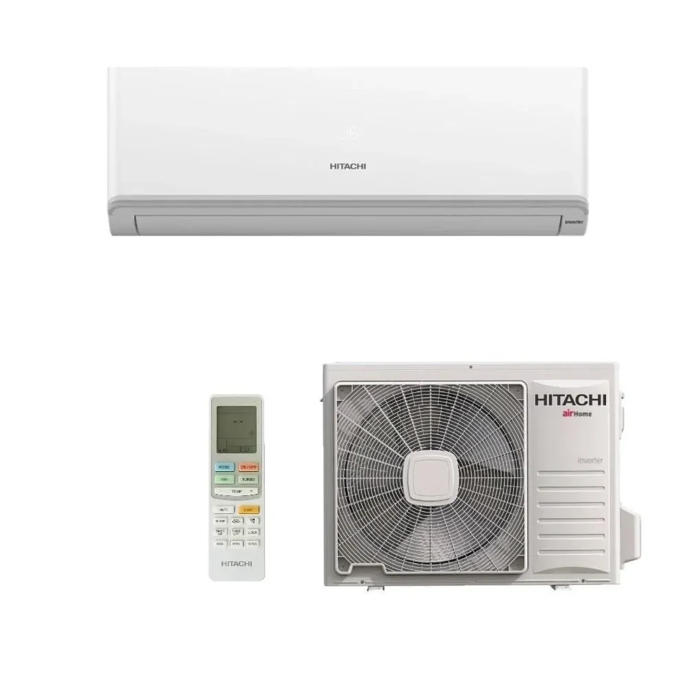 Ar Condicionado Split Hitachi Hi Wall AirHome 600 Inverter 9.000 BTUS Quente e Frio Branco Monofásico 220V SPK09C3IVQ