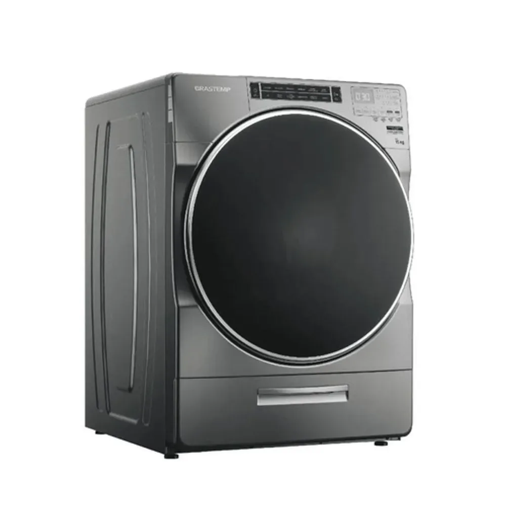 Lavadora de Roupas Brastemp BNF15ASANA 15kg Automática Front Load com Água Quente e Dispenser Auto Dosagem 110V