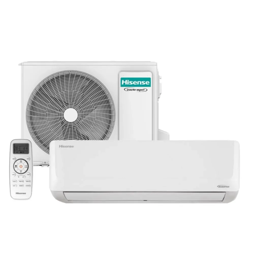 Ar Condicionado Split Inverter Hisense R-32 Hi-wall 12.000 Btus Quente E Frio Wi-fi 220V