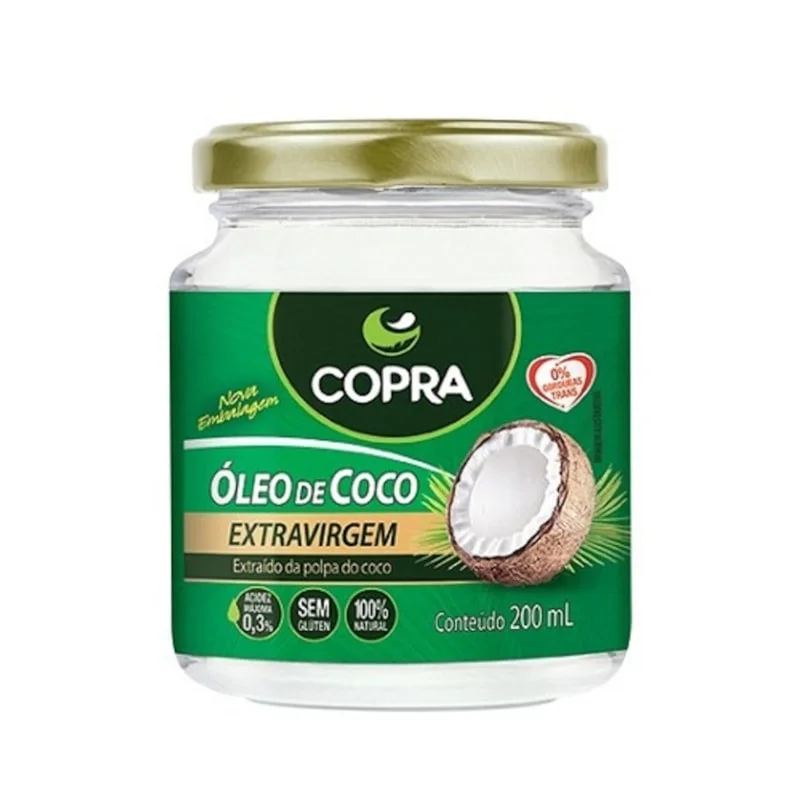 Óleo De Coco Copra Extra Virgem 200ml