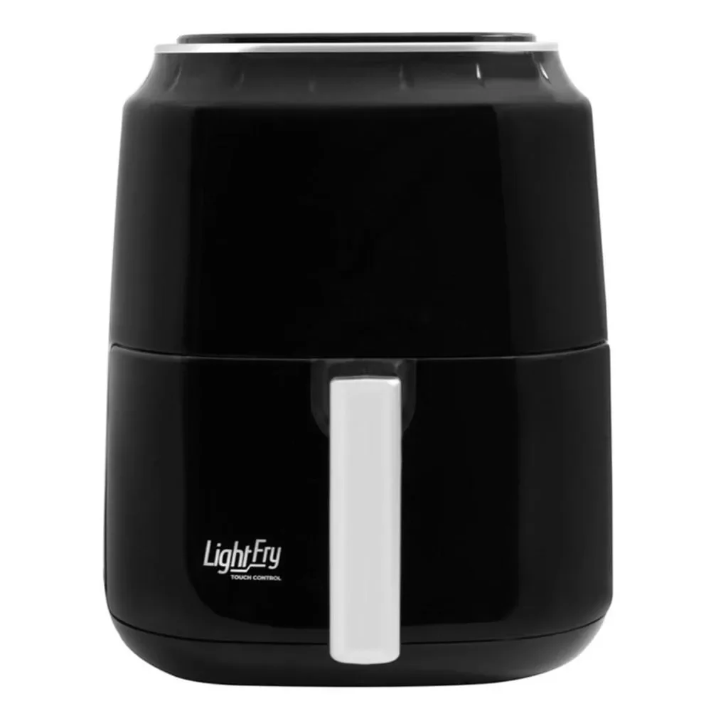Fritadeira Air Fryer Suggar Light Fry Touch FT0041PT 4L Digital Cesto Removível Antiaderente Preto 110V