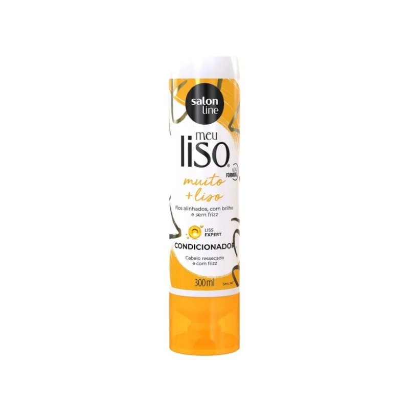 Condicionador Meu Liso Muito + Liso Salon Line 300ml