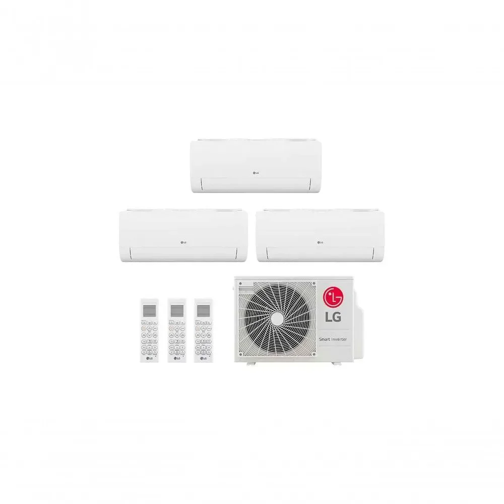 Ar Condicionado Multi Split Inverter LG Wi-Fi Integrado 39000 BTUS Quente-Frio 220V AMNW09GSAA1