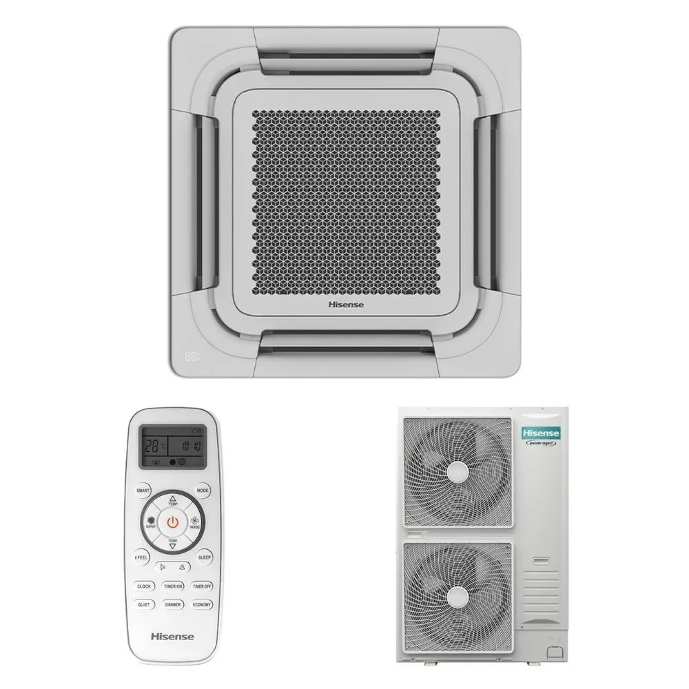 Ar Condicionado Cassete Hisense Inverter Frio 60000 BTUS 220V AUC-60TR2RNKC3