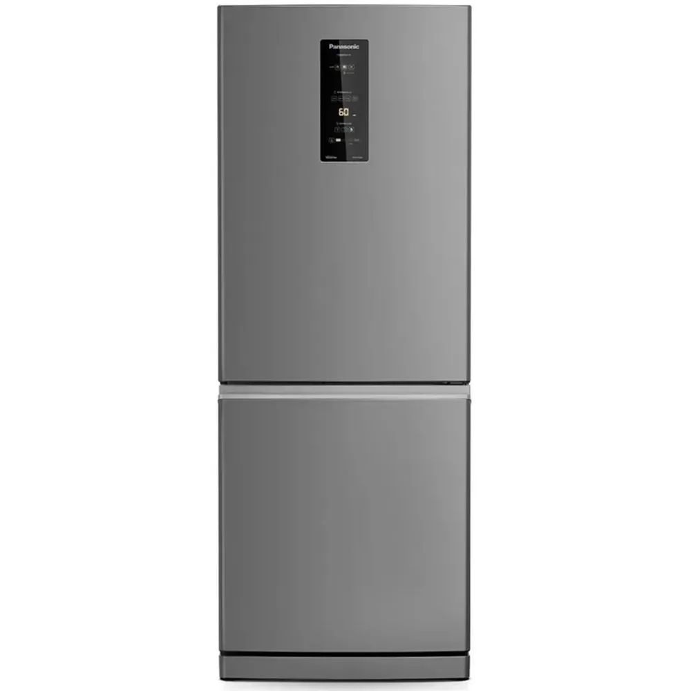 Geladeira Panasonic Inverse Frost Free Inverter 460L com Eficiência Energética NR-BB64PV1XA Inox