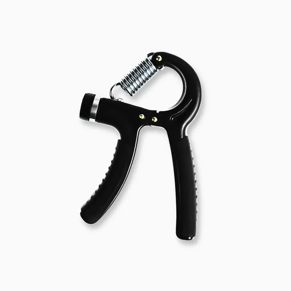 Hand Grip Ajustável Fortalecedor de Mãos Punhos e Antebraços 5 a 60kg Fitness Ergonômico com Mola em Aço