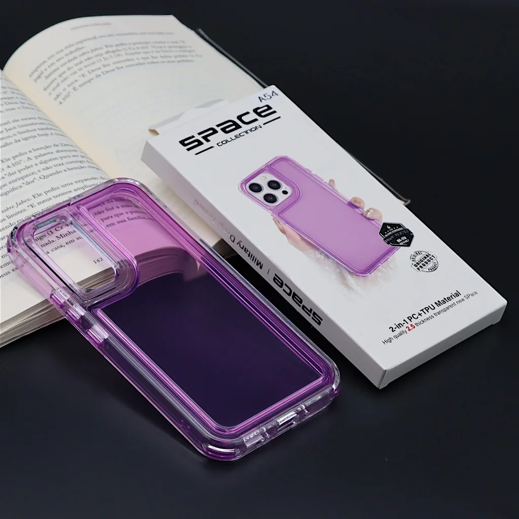 Capa Anti-Impacto Space Collection Colorida para Galaxy A54