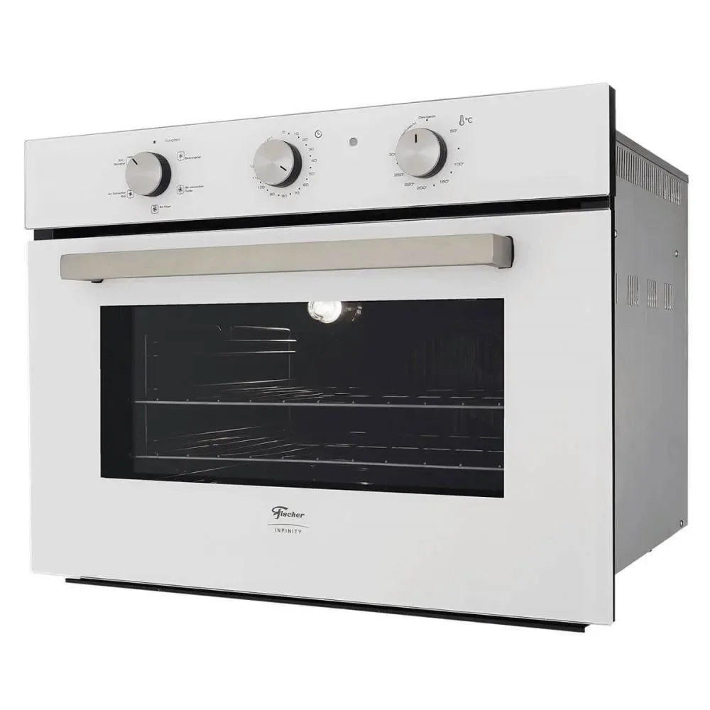 Forno Elétrico de Embutir Fischer Infinity Branco 50L com Air Fryer 5 Funções 15740(19296) 110V