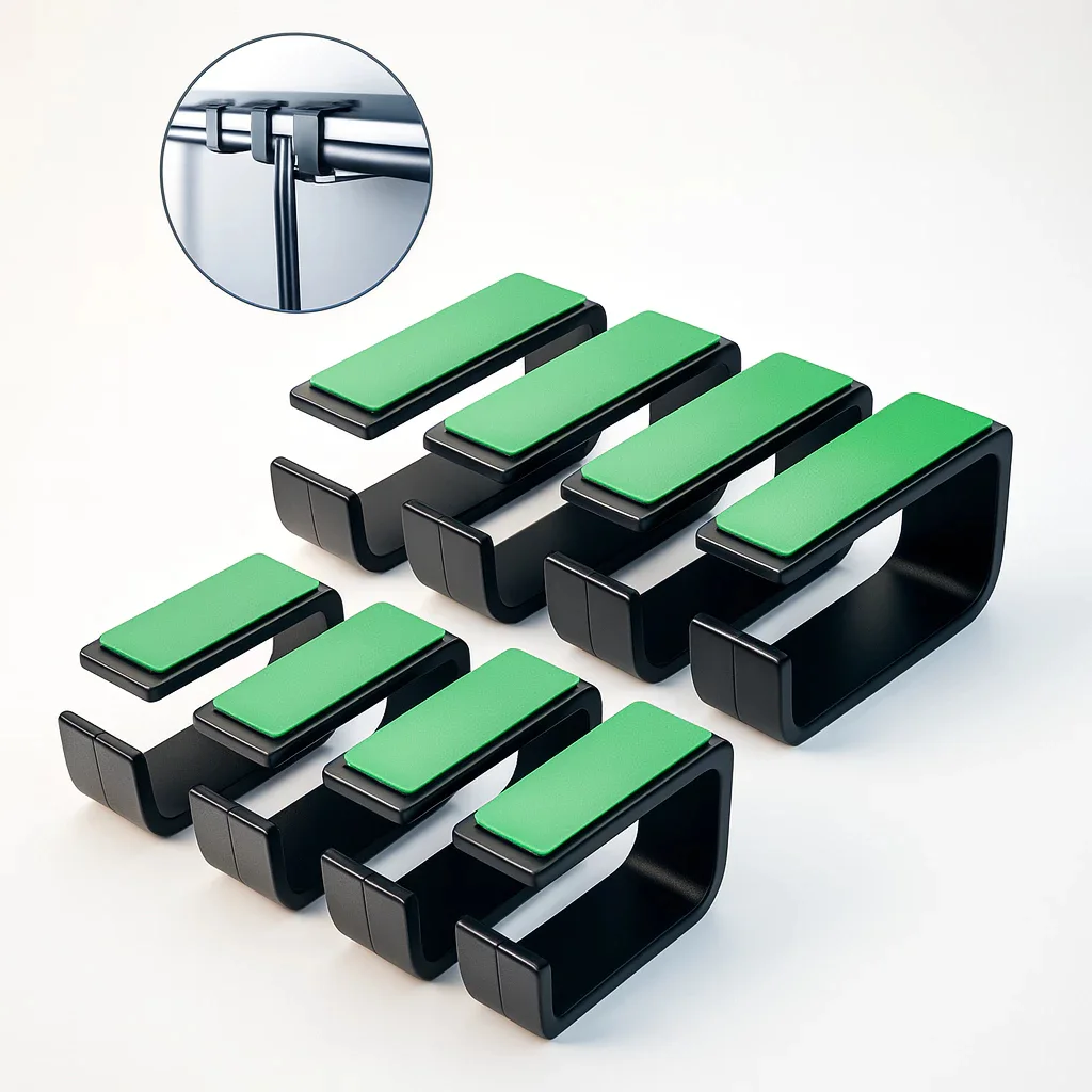 Organizador de Cabos com Fixação Extra Forte – Preto ou Branco