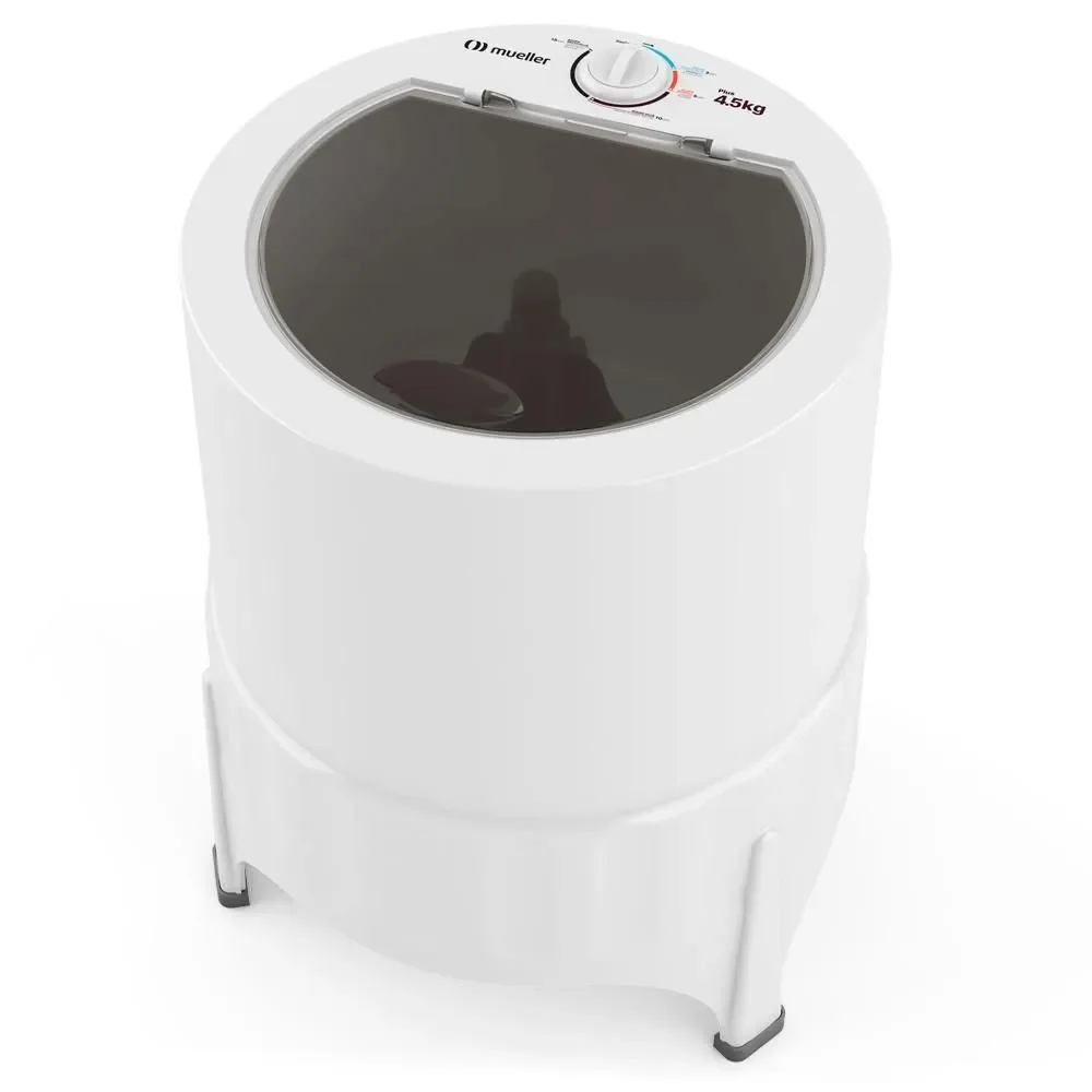 Lavadora de Roupas Mueller Lavadora Plus 4.5kg Semiautomática com Timer Superior Branco 220V