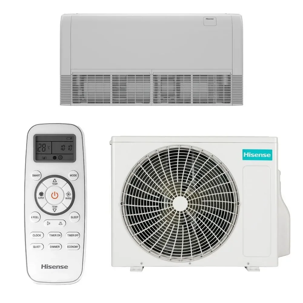 Ar Condicionado Piso Teto Hisense Inverter Frio 52000 BTUS 220V AUV-52TR2RF3E