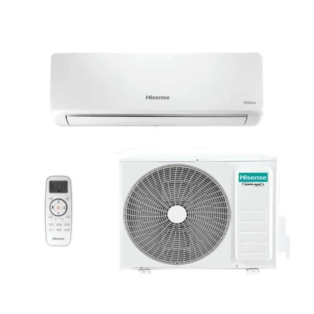 Ar Condicionado Split Inverter Hisense Hi-wall 9000 BTUS Quente e Frio 220V AS-09UW2RLDTT00E
