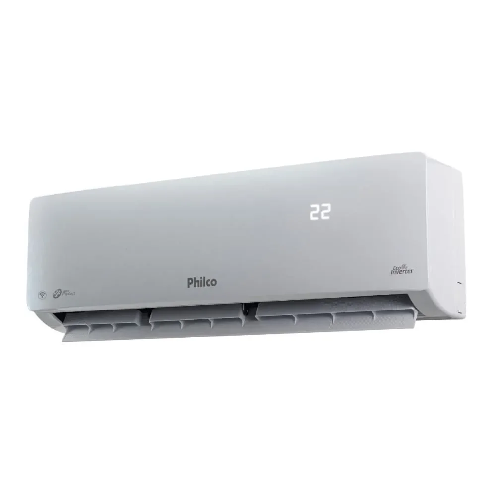 Ar Condicionado Split Hi Wall Philco Eco Inverter 24000 BTUS Quente Frio 220V PAC24000IQFM9W