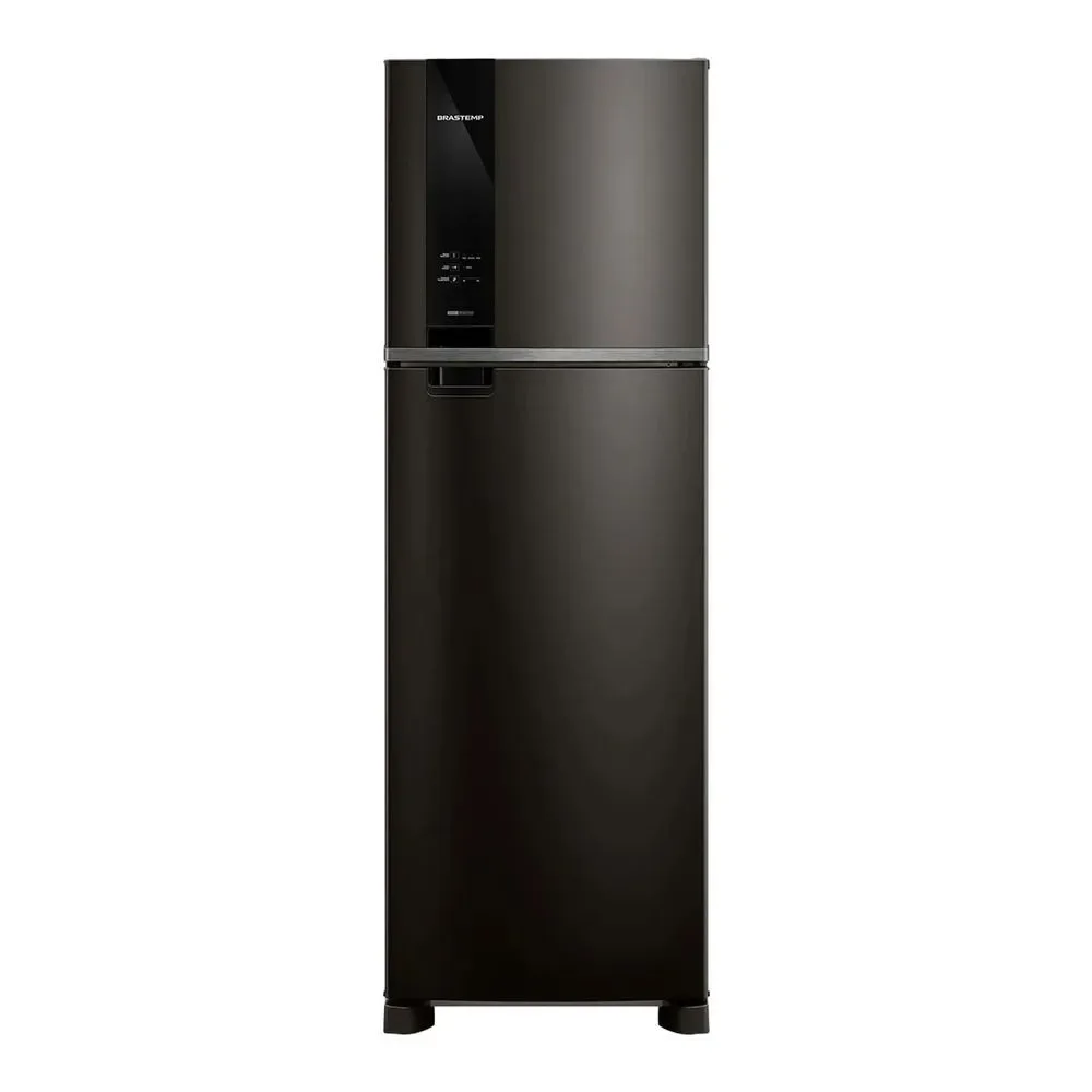 Geladeira Preta Brastemp Frost Free Duplex 415 Litros BRM52ME