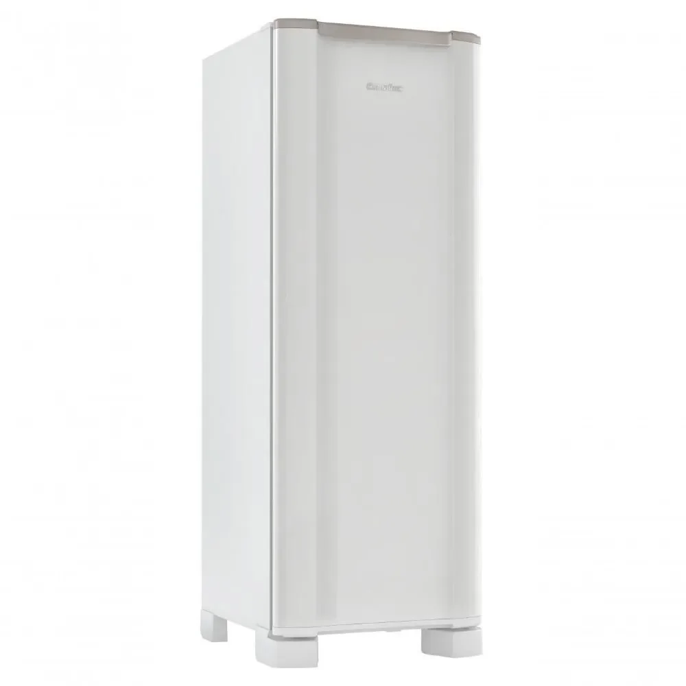 Geladeira Esmaltec 1 Porta Degelo Manual 259L Dispenser de Gelo Modelo ROC35 Branco 220V