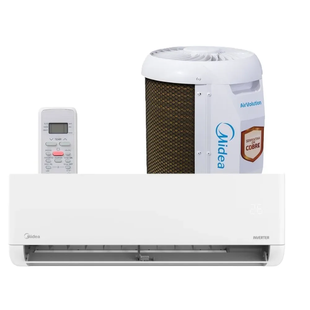 Ar Condicionado Split Inverter Midea Lite 9000 BTUs Frio 220V 38TBVCA09M5
