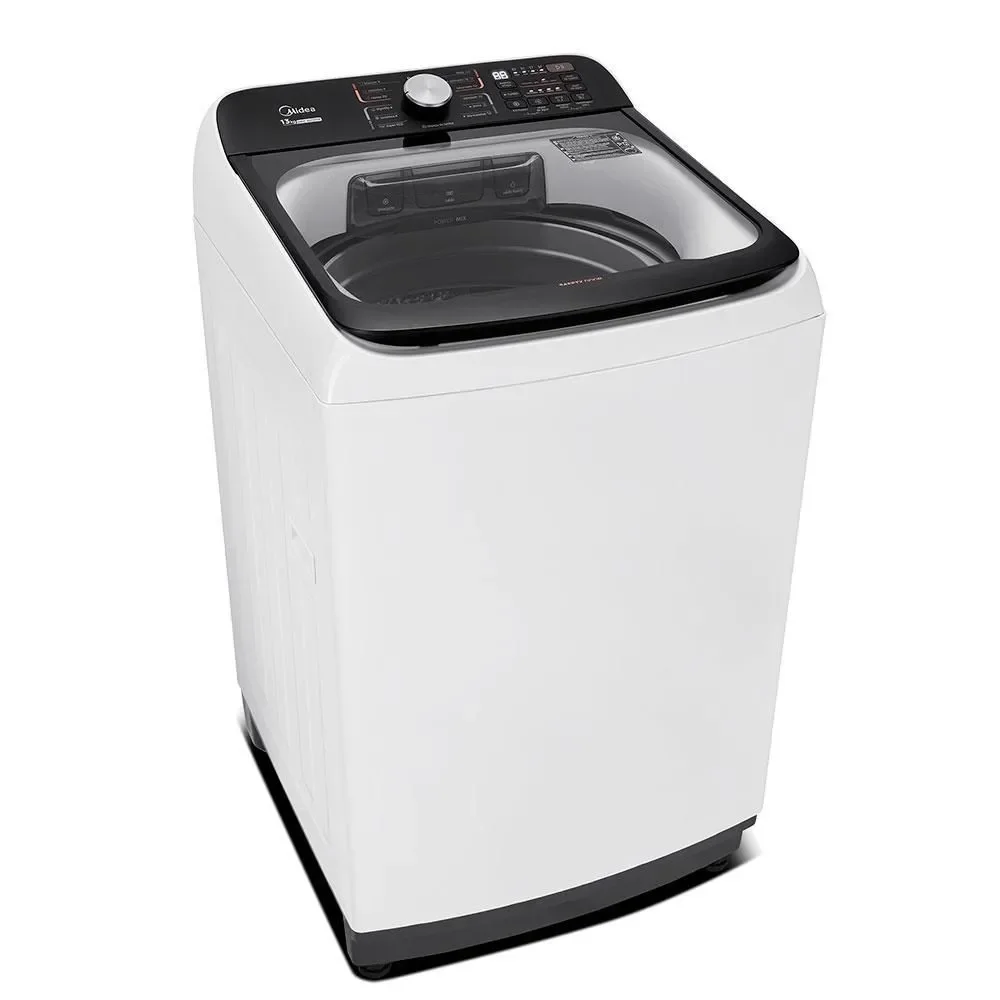 Máquina de Lavar Roupas Midea MA512 13kg Automática Wave Agitator Branca Abertura Superior 110V