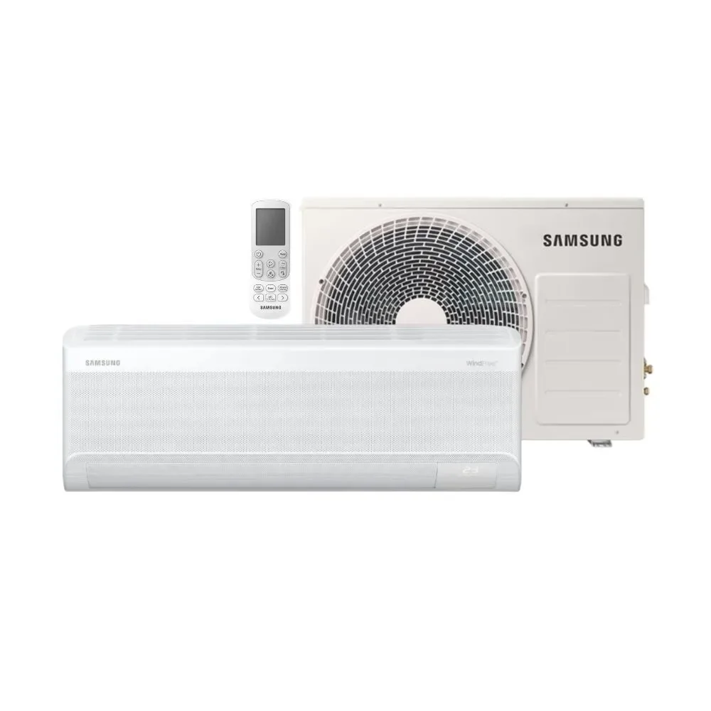 Ar Condicionado Split Inverter Samsung WindFree AI Pro 12000 BTUs Quente e Frio 220V AR60H12C1AWNAZ