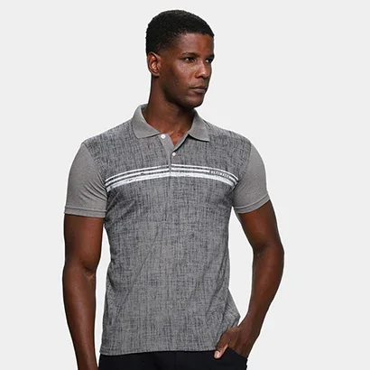 Camisa Polo Ultimato Estampada Masculina - Masculino