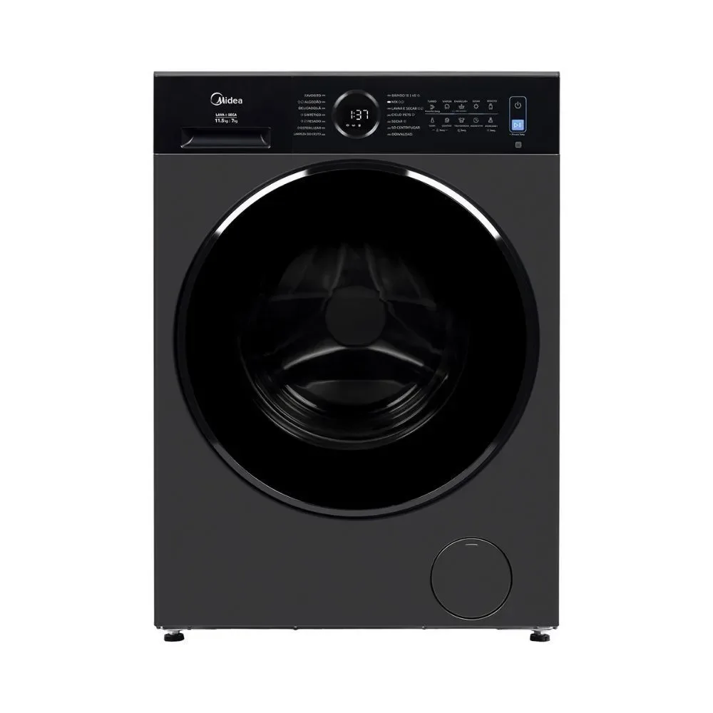 Lava E Seca Midea Slim 11,5Kg Titanium MF205D115WB/GK0