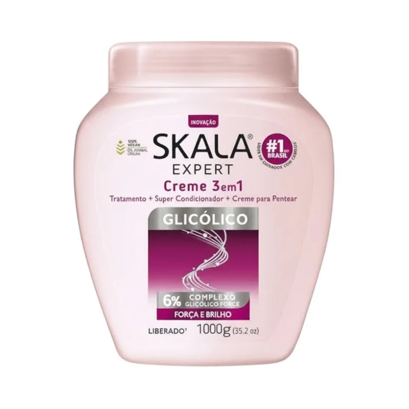 Creme Hidratante Capilar Skala Genetiqs Glicólico 1kg