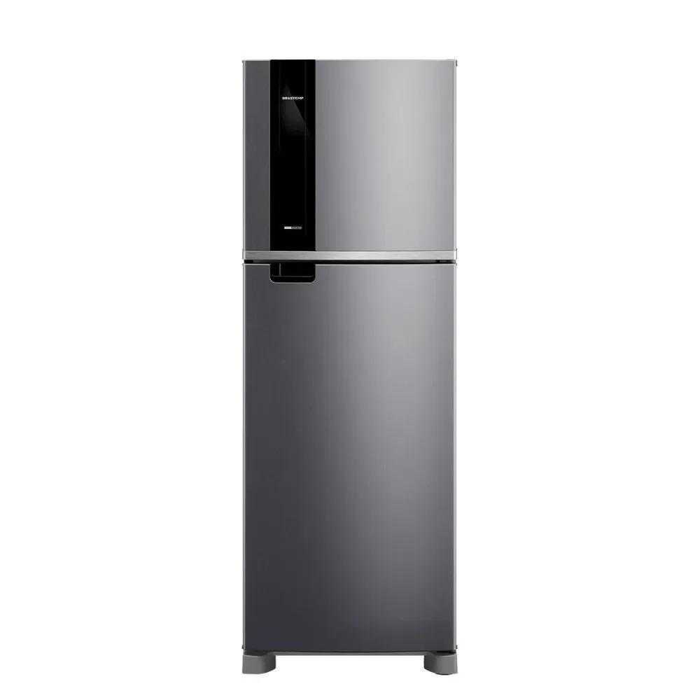 Refrigerador Brastemp Duplex Frost Free Inverter 385L Safe Power BRM46MK Inox 110V