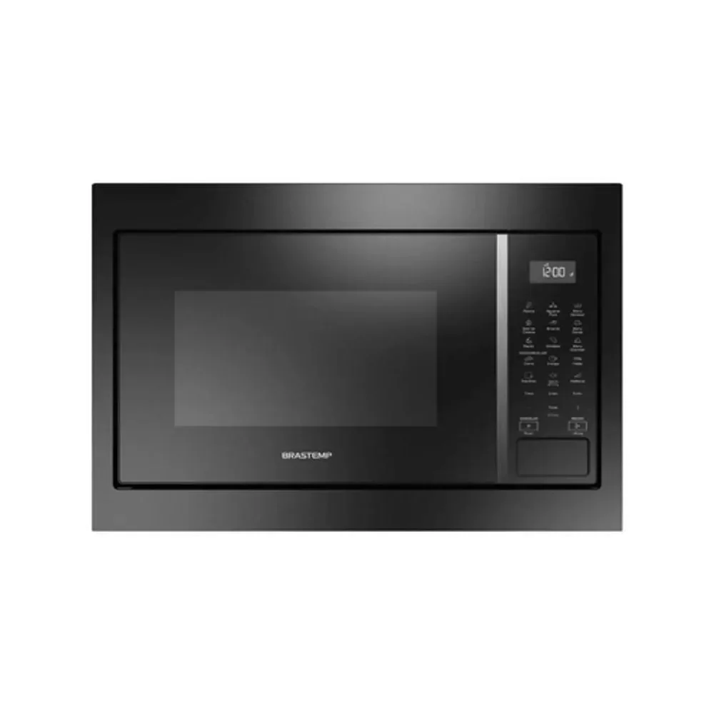 Micro-ondas de Embutir Brastemp BM146AEANA 32L com Painel Digital e Receitas Pré-programadas Preto 110V