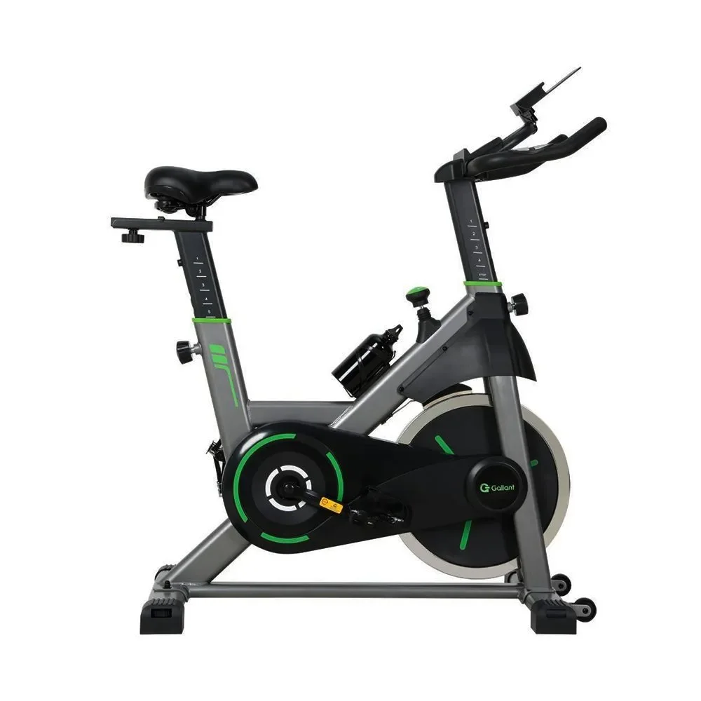 Bicicleta Ergométrica Spinning Gallant Power Pro Mecânica Ate 120kg Roda De Inercia 20kg (GSB20HBTA-PT)