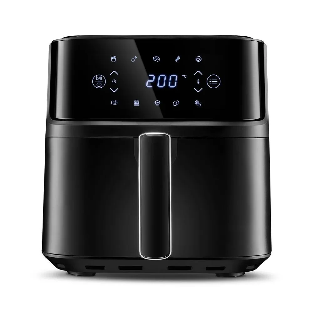 Fritadeira Air Fryer Fischer Prime Digital 6L Metal Multifunção com Timer e Desligamento Automático 110V