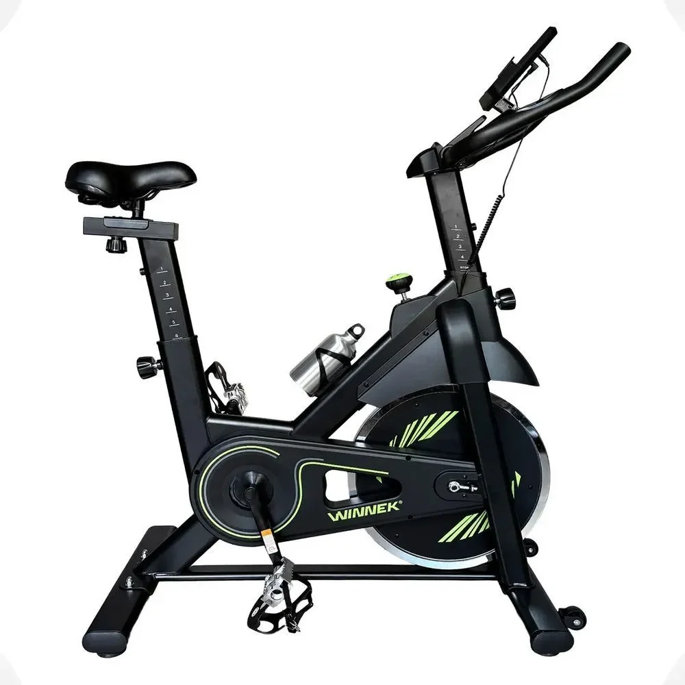Bicicleta Spinning Winnek Fitness WNNK001128 Volante 8KG Ajuste de Guidão e Selim 120KG Uso Residencial e Comercial