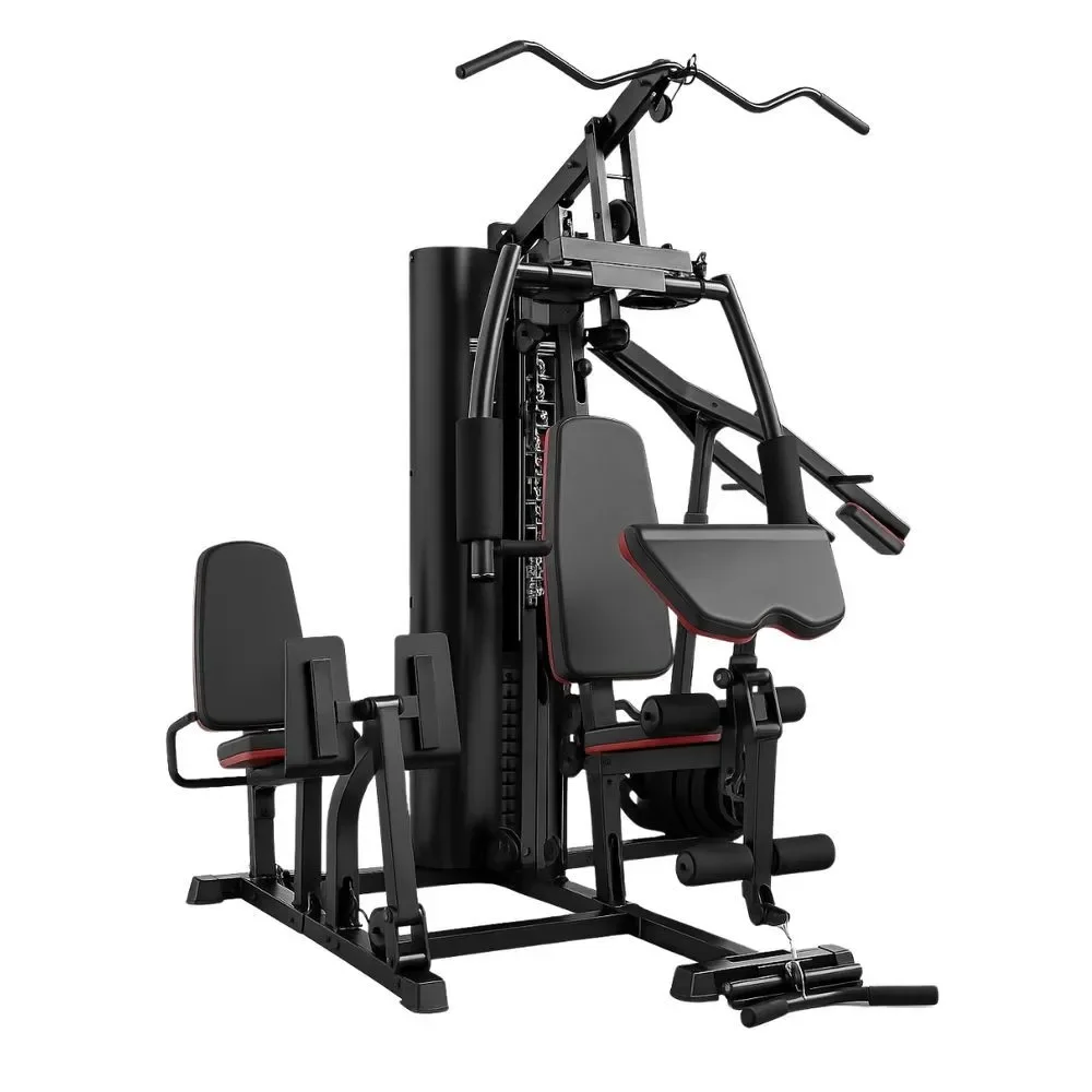 Multi Estação De Musculação Até 75kg Bonafit +24 Exercícios Academia Em Casa