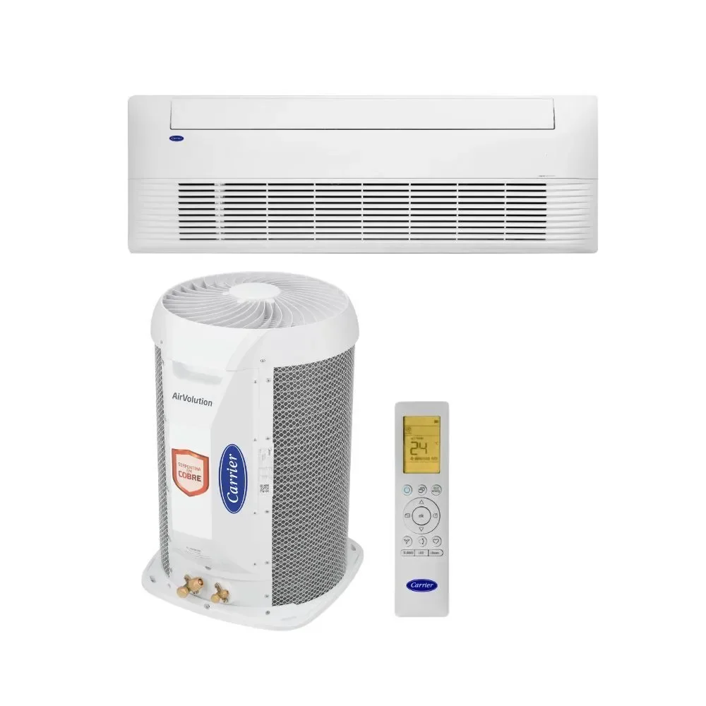 Ar Condicionado Split Cassete 1 Via Carrier 12000 BTUs Quente e Frio Inverter 220V R32 (38TVQF12515MC)