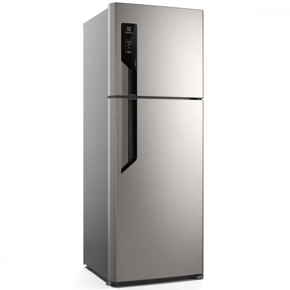 Geladeira Electrolux Duplex Frost Free Efficient Autosense 480L com Painel Digital TF71S Inox 110V