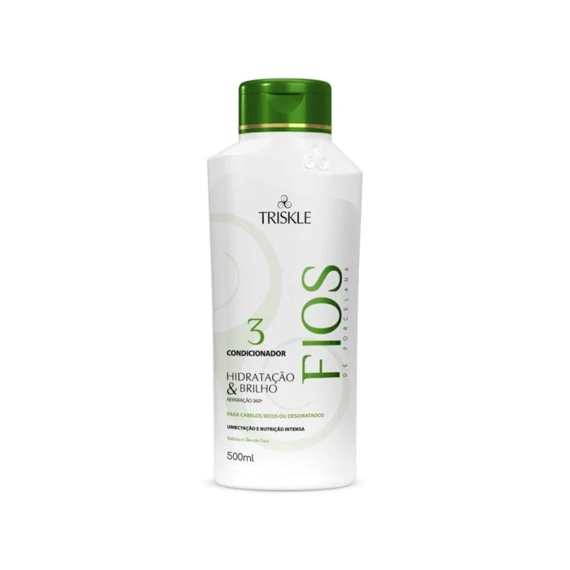 Condicionador Triskle Hidratação E Brilho 500ml